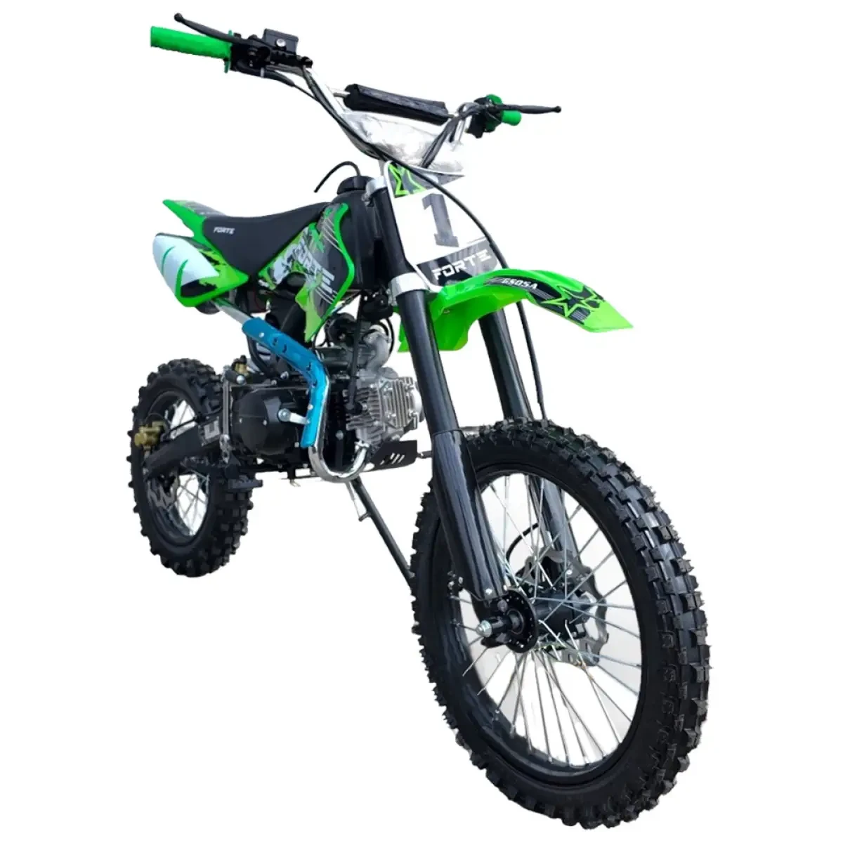 Пітбайк бензиновий FORTE GS05A зелений, фото 1