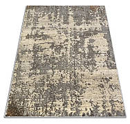 Килим 1.95*3 сучасна сіра абстракція Anny 33002/679