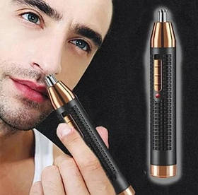 Чоловічий тример 3 в 1 Geemy GM-3108 для носа, вух, брів та окантовки з акумулятором