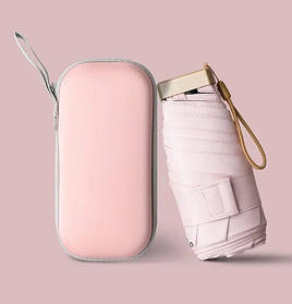 Кишеньковий міні-зонт складаний, механічний, стиль, ультралегкість і надійний захист від дощу та сонця