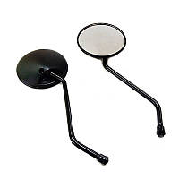 Мото дзеркала 10 мм круглі чорні (10013410)