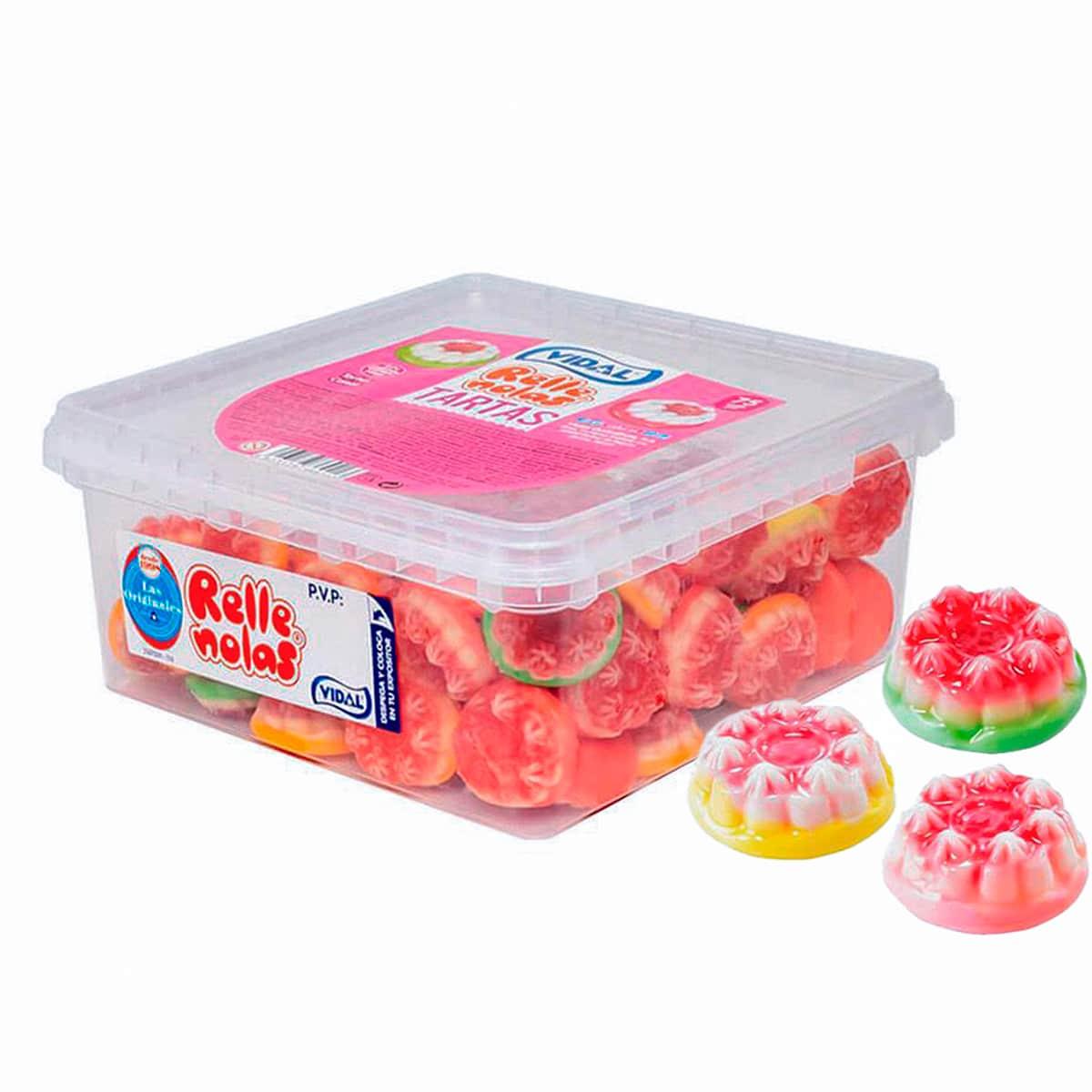 Желейні цукерки Vidal Tarts з начинкою 795г (75шт)