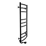 Рушникосушарка UNIO LDE EL 1000-500-9 BLK Драбинка Дуга Еліт електро чорна - 9133-01, фото 4