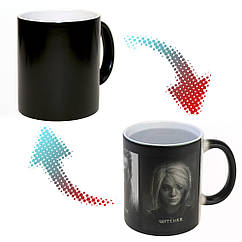 Чашка хамелеон 66003 Відьмак Цирі