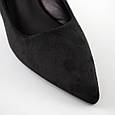 Туфлі човники жіночі 592662 Чорні, фото 3