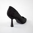 Туфлі човники жіночі 592662 Чорні, фото 5