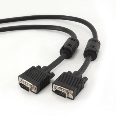 Кабель мультимедійний VGA 1.8m Cablexpert (CC-PPVGA-6B) VGA, фото 1