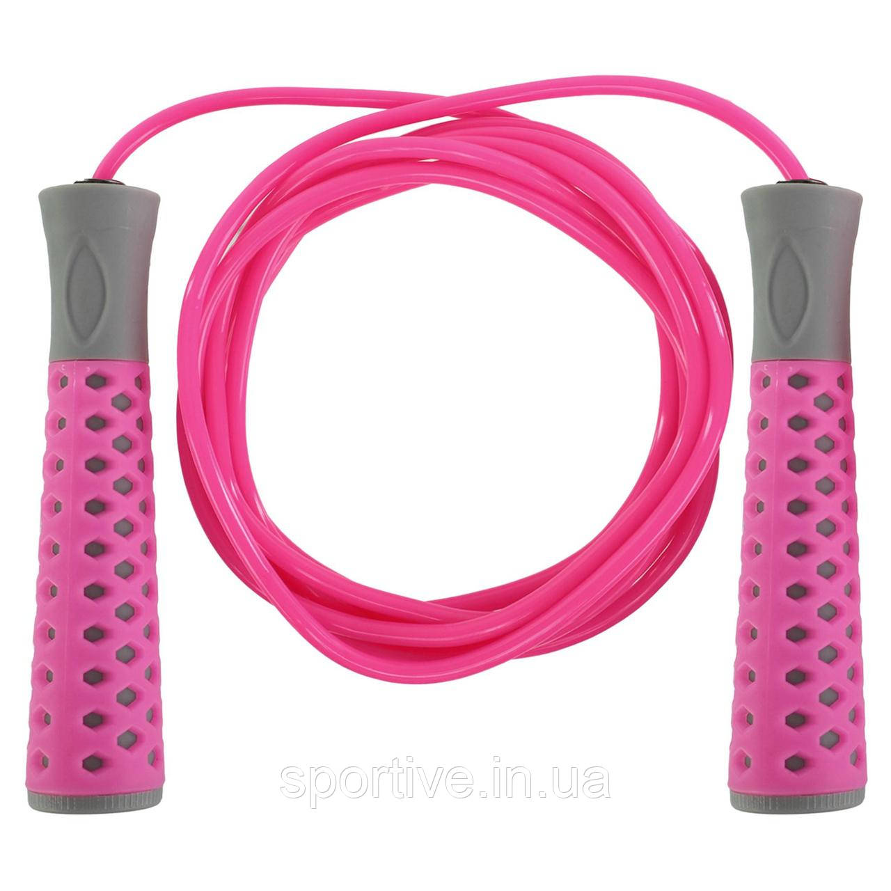 Скакалка з PVC джгутом SP-Sport FI-2550 (l-2,8м, d-4,8 мм, кольору в асортименті)