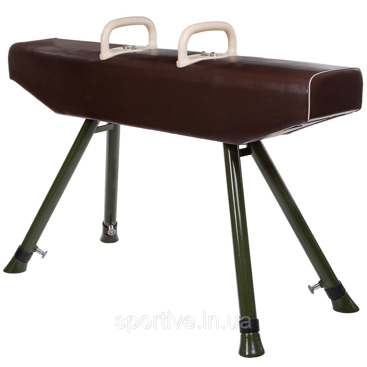 Кінь гінастичний маховий із регульованою висотою SP-Planeta SC-8380 (поролон, тент, метал, розмір l-160,