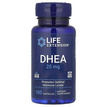 Life Extension DHEA 25 mg 100 капсул