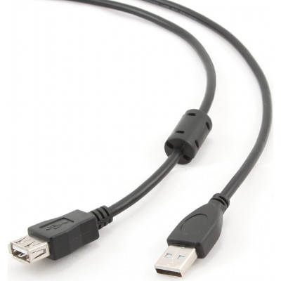 Дата кабель подовжувач USB2.0 АМ/АF Cablexpert (CCP-USB2-AMA, фото 1