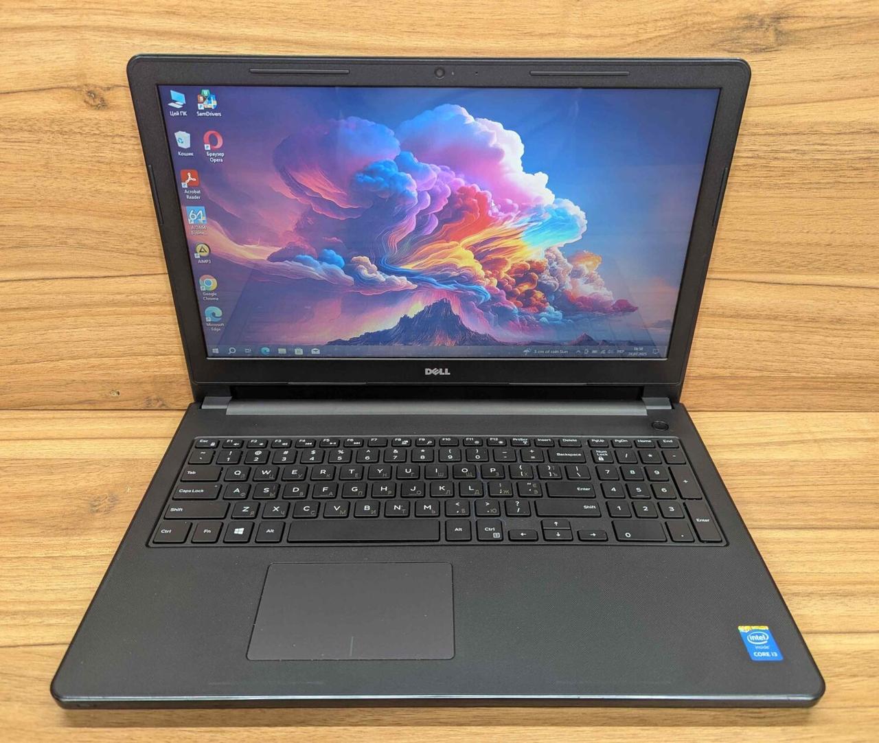 Б/в Ноутбук Dell Inspiron 15-3558 15.6" 1366x768| Core i3-5005U| 8 GB RAM| 240 GB SSD| HD 5500