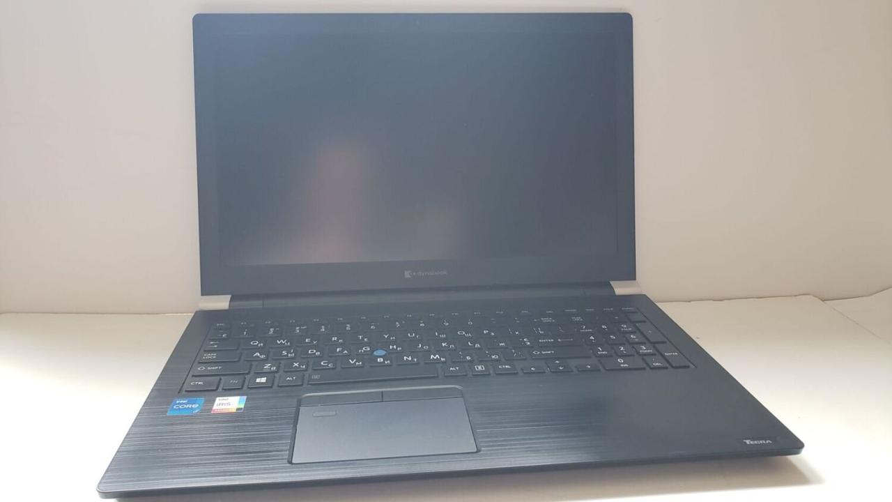 Б/в Ноутбук Б-клас Toshiba Dynabook Tecra A50-J 15.6" 1920x1080| Core i7-1165G7| 16 GB RAM| 512 GB SSD| Iris Xe