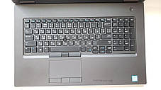 Б/в Ноутбук Dell Precision 7740 17.3" 1600x900| Core i5-9400H| 16 GB RAM| 128 GB SSD + 1000 GB HDD| UHD 630, фото 2