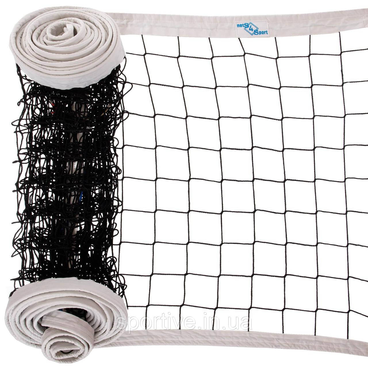 Сітка для волейболу SP-Planeta «ЄВРО НОРМА» SO-9556 (поліпропілен, 3 мм, розмір 9,5x1 м, комірка 10x10 см, з метом.