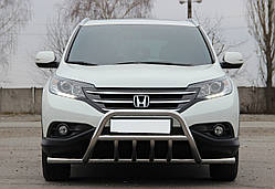Передній захист WT003-ST-V1 (нерж.) для Honda CRV 2012-2016 рр