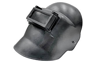 Маска зварювальника з відкидним світлофільтром 105х50мм (затемнення 9-13) Франція (623-199)