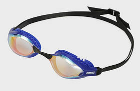 Окуляри для плавання Arena AIR-SPEED MIRROR жовтий, мідно-синій Унісекс OSFM