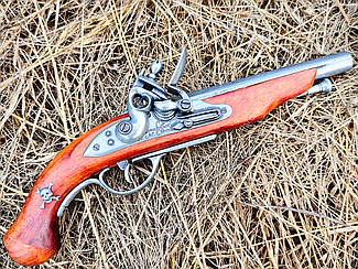 Макет пістолета кремнієвого піратського (Франція, XVIII століття)