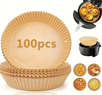 Пергаментні форми круглі 20 см 100 штук в упаковці SAM-205