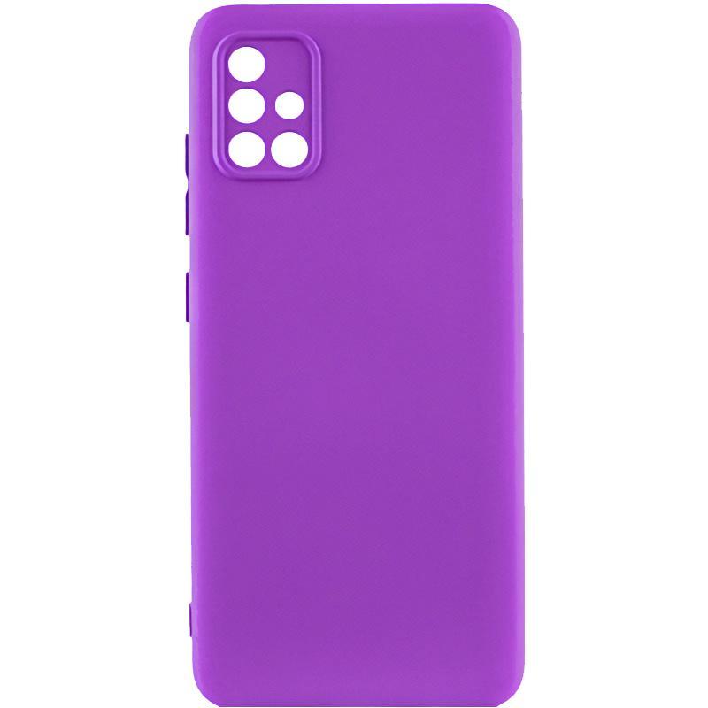 Чохол TPU GETMAN Liquid Silk Full Camera для Samsung Galaxy A51, фото 1