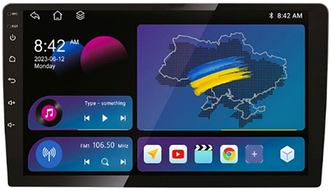 Магнітола 9 дюймів DriveX SE-903 4G, 4/64 ГБ, 8 ядер, QLED, DSP, Android 13, Bluetooth, GPS, CarPlay, Android Auto