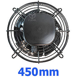 Витяжний вентилятор 450 мм Пристроювальний вентилятор WO-B (WO-S) Вентилятор низького тиску QuickAir