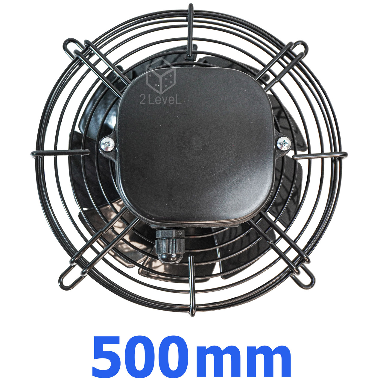 Витяжний вентилятор 500 мм Пристроювальний вентилятор WO-B (WO-S) Вентилятор низького тиску QuickAir, фото 1