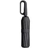 Автоматична парасолька з кільцем — міцна складна парасоля з антивітровим механізмом, фото 8