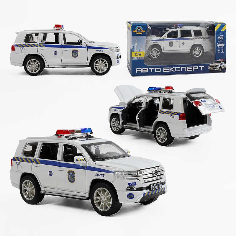 Машина "Авто Експерт", масштаб 1:32, світло, звук, інерція, відчиняються двері, багажник, капот, в кор. /72-2/, фото 1