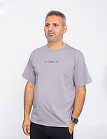 Футболка "Оверсайз" оптом МO-2516 Minimalist св.фуме