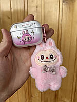 Набор Лабубу с наушниками AirPods Pro 2 и брелком в подарочной коробке Labubu.