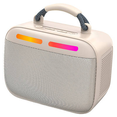 Портативна акустична колонка LOSSO G2, 10W бежева