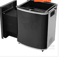 Піч каменка для сауни та лазні Heat 30 з виносом на дровах, фото 4