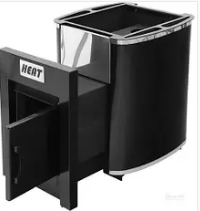 Піч каменка для сауни та лазні Heat 30 з виносом на дровах, фото 2