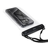Чохол для телефону HOCO Transparent mobile phone waterproof bag HX52 |IPX68, 7.2"| (6942007653497) transparent, фото 5