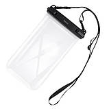 Чохол для телефону HOCO Transparent mobile phone waterproof bag HX52 |IPX68, 7.2"| (6942007653497) transparent, фото 6