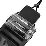 Чохол для телефону HOCO Treasure leather mobile phone waterproof bag HX53 |IPX68, 7.2"| (6942007653503) black, фото 3