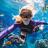 Чохол для телефону HOCO Treasure leather mobile phone waterproof bag HX53 |IPX68, 7.2"| (6942007653503) black, фото 8