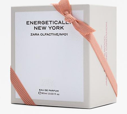 Zara Energetically New York  60 ml аромат для жінок та чоловіків (оригінал оригінал Іспанія)