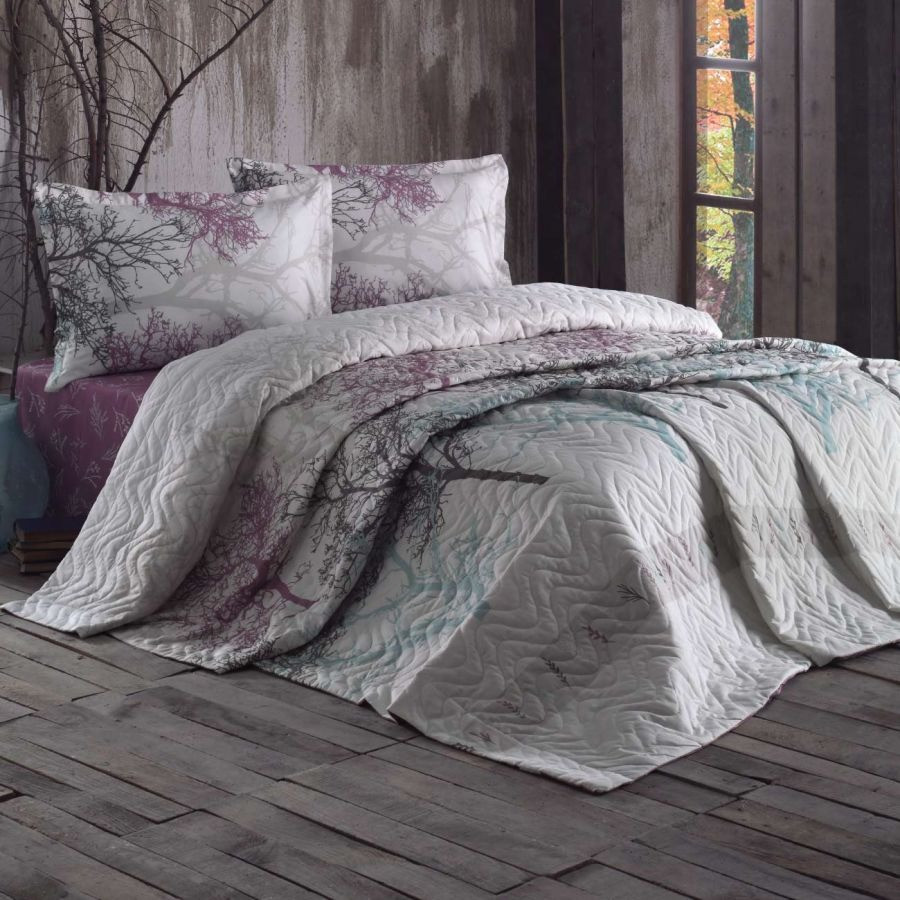 Комплект постільної білизни стьобаний Clasy Alone v1 180х230 см, фото 1