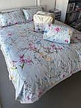 Єврокомплект фланелевої постільної білизни з двома ковдрами, фото 4