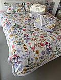 Єврокомплект фланелевої постільної білизни з двома ковдрами, фото 8