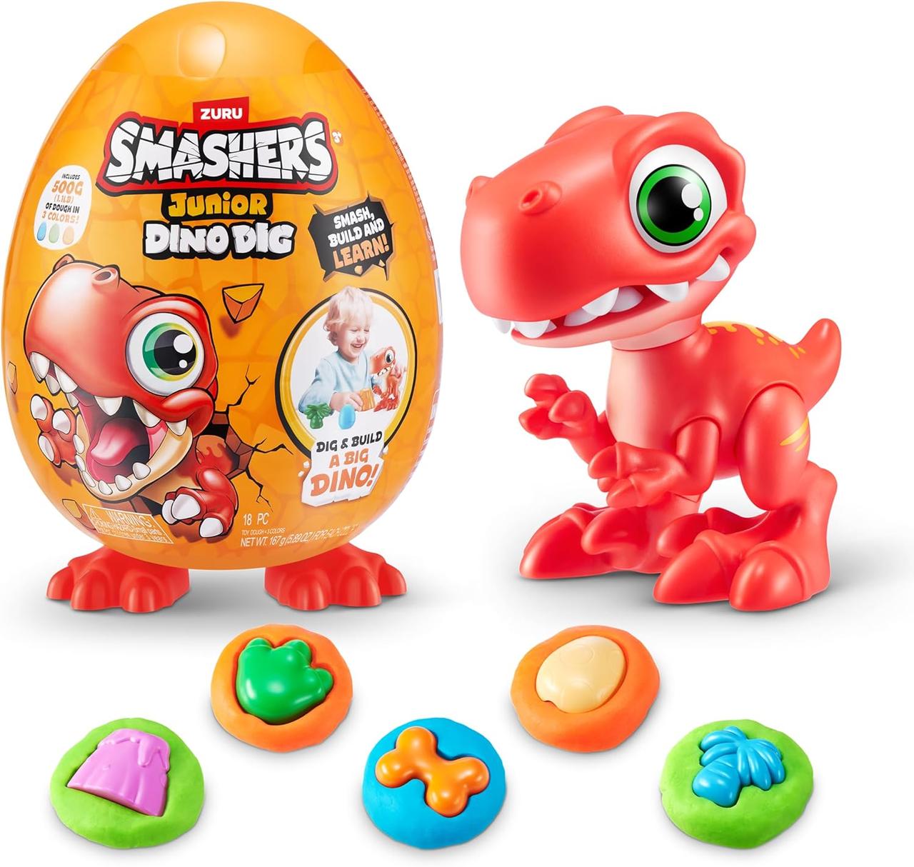 Ігровий набір Zuru Smashers Junior Dino Dig T-Rex 74116A, фото 1