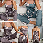 Жіночі піжами №С0703 Морський, фото 2