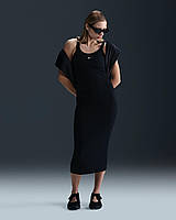 Urbanshop com ua ЖІНОЧЕ ПЛАТТЯ NIKE NSW NK CHLL KNT MRIB TNK DRS (HJ0710-010) РОЗМІРІ ЗАПОЖУЙТЕ