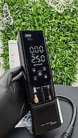 Автомобільний насос портативний, компресор Proove Pump Assistant Pro 120 w 7500 mAh, чорний, фото 5
