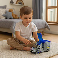 Машинка поліції 26,5 см ТК-73429 — звук, пісні українською, інерція, фото 2