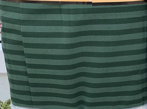 Натуральна зелена однотонна тканина Бязь Gold Lux 220 см у смужку для пошиття постільної білизни, рулон 50 м, Пакистан, фото 2