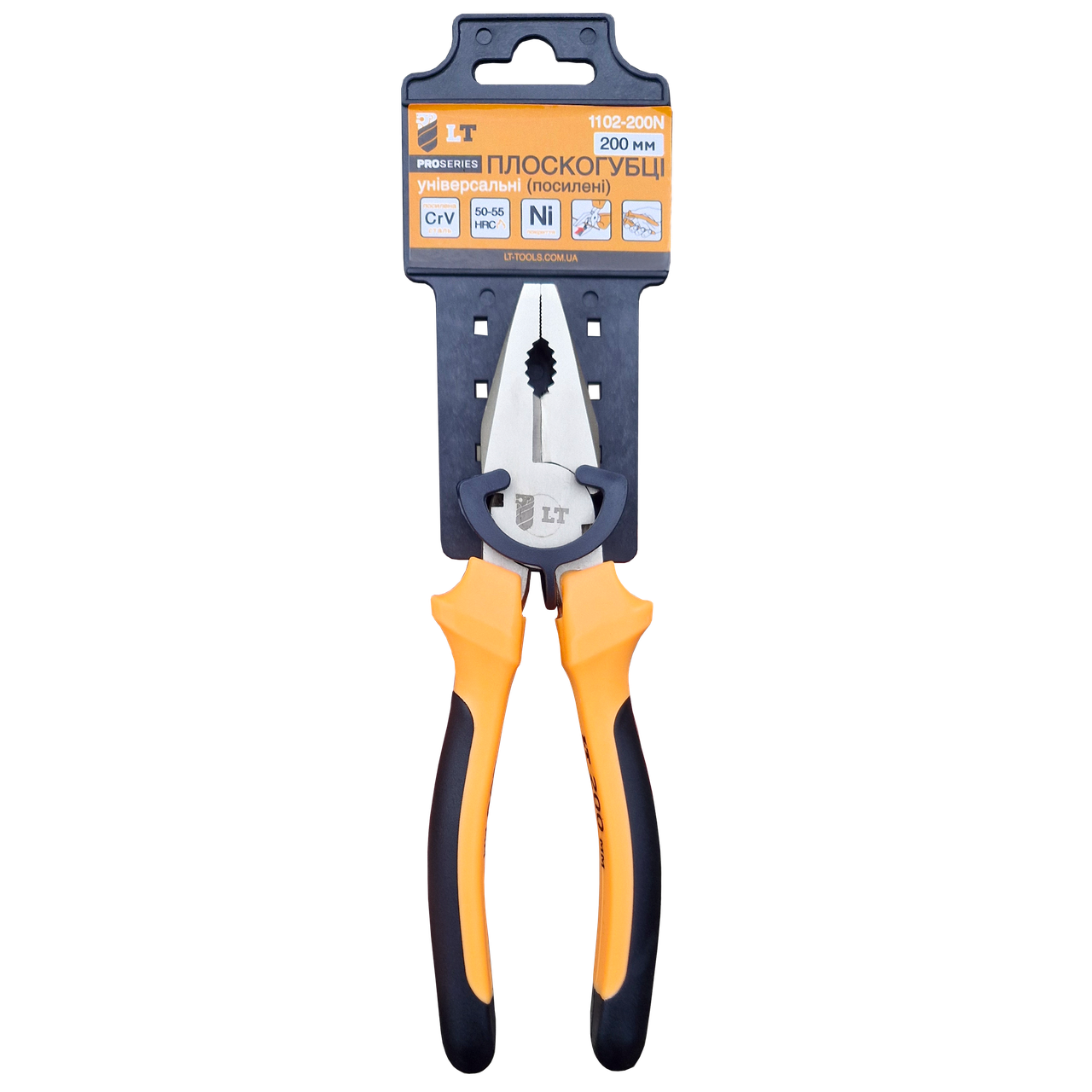 Плоскогубці 200мм, "LevTools"